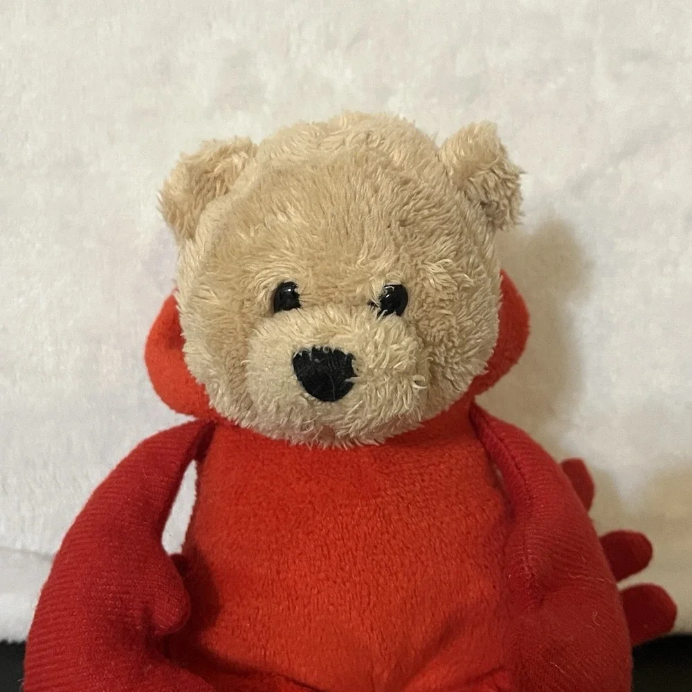 Ganz Wee Bears Village Brown Mini Bear LOBSTER COSTUME 7